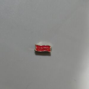 *RETIRED* USMC Red and Gold Origami Owl Charm